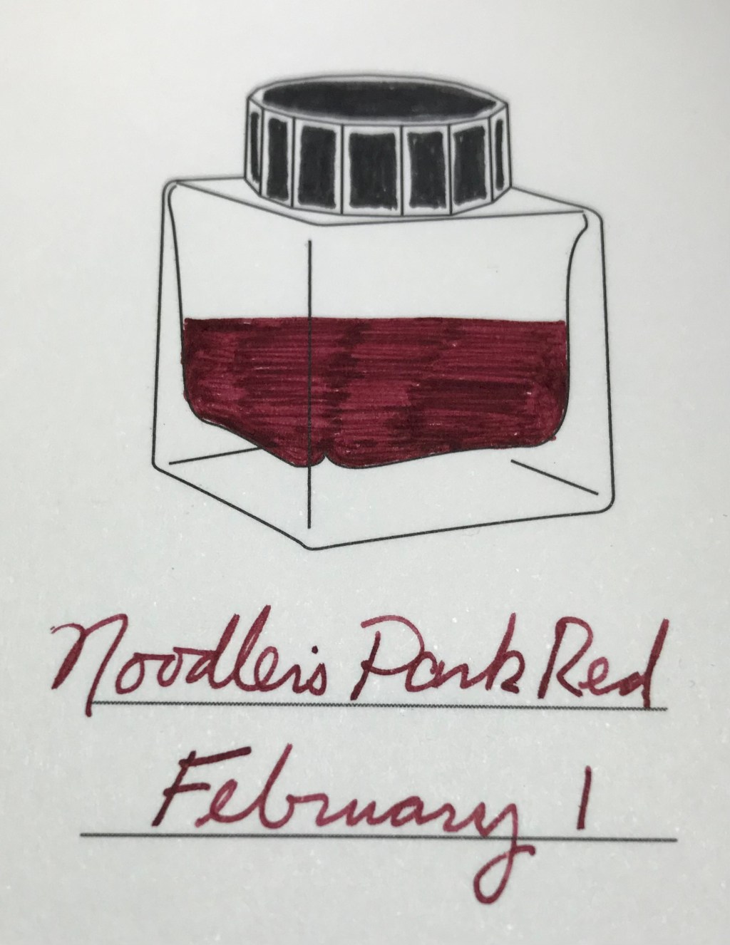 1 February – Noodler’s Park Red (& Order&nbsp;Coliiformes)