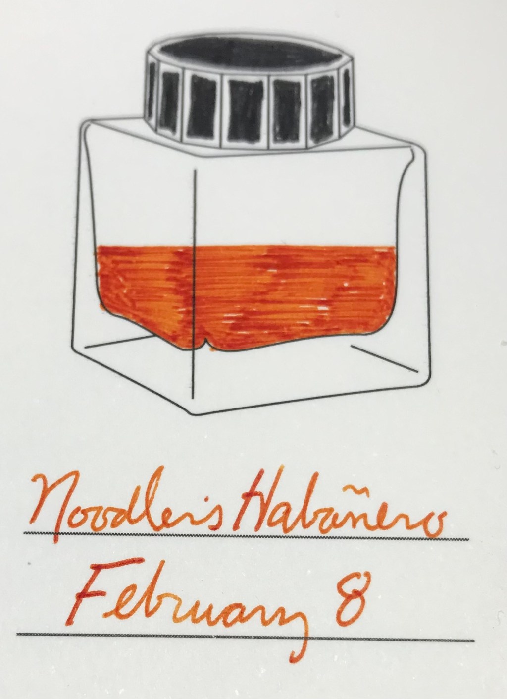 8 February – Noodler’s Habanero (& Order&nbsp;Carianiformes)