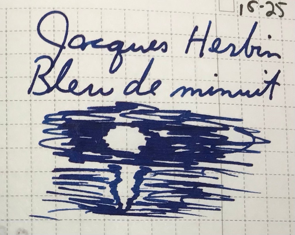 15 February 2024 – Jacques Herbin Bleu de Minuet