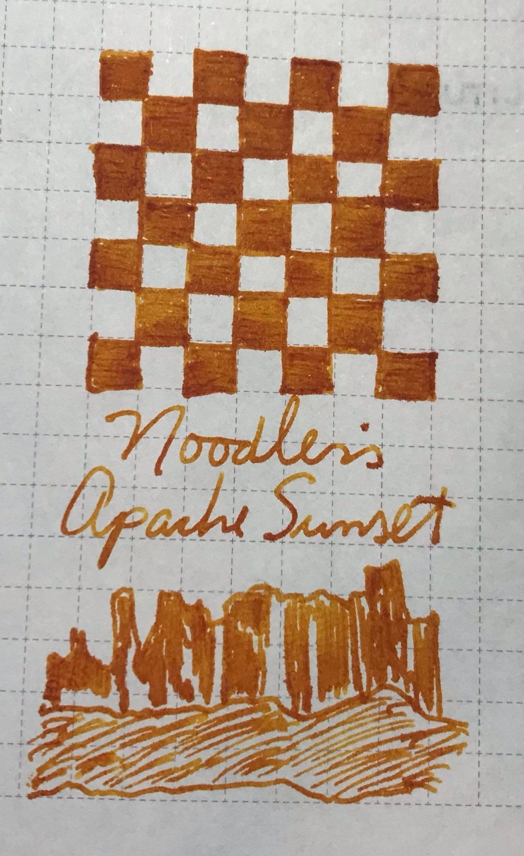 21 March 2024 – Noodler’s Apache&nbsp;Sunset