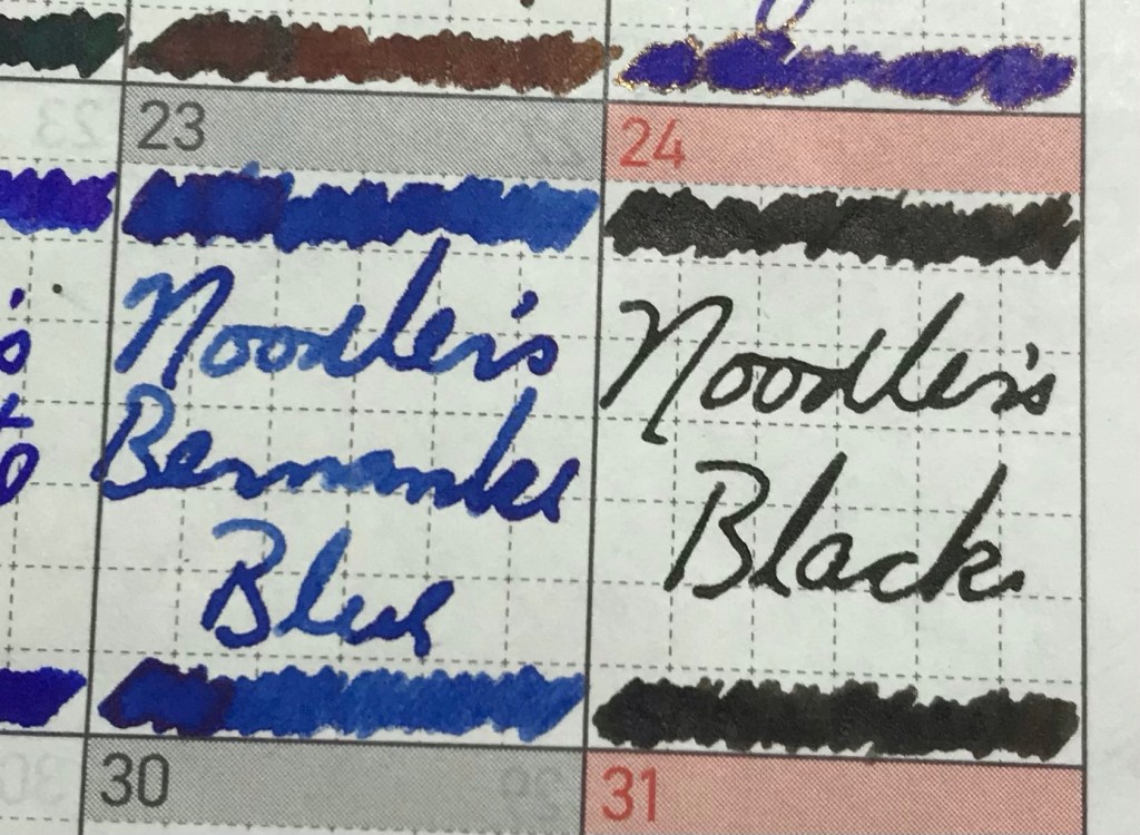 24 March 2024 – Noodler’s&nbsp;Black
