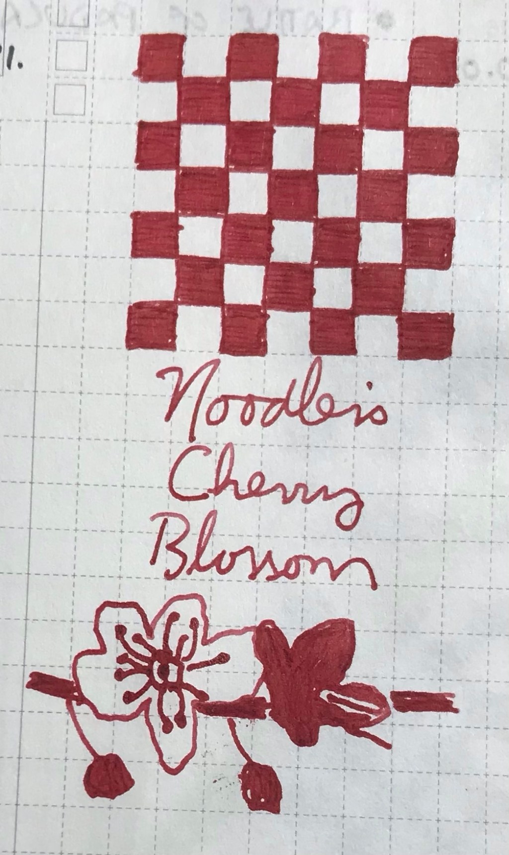 26 March 2024 – Noodler’s Cherry&nbsp;Blossom