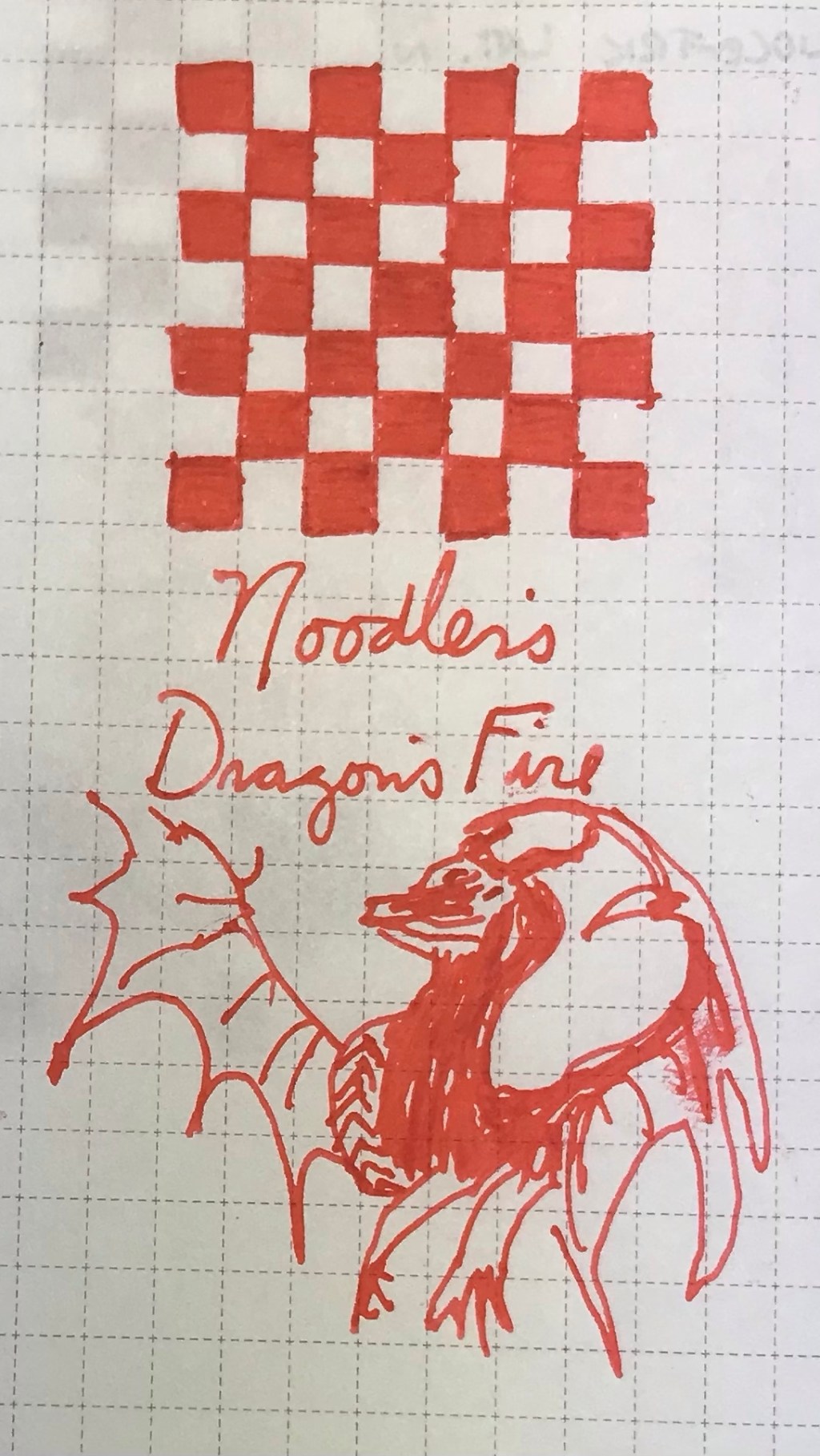 28 March 2024 – Noodler’s Dragon’s&nbsp;Fire