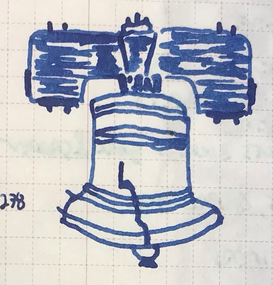 3 April 2024 – Noodler’s Liberty’s Elysium (Goulet&nbsp;exclusive)