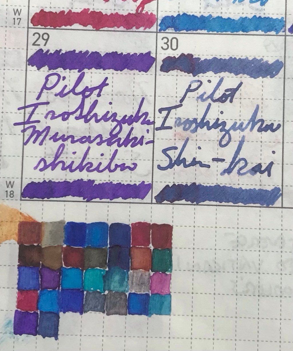 30 April 2024 – Pilot Iroshizuku&nbsp;Shin-kai