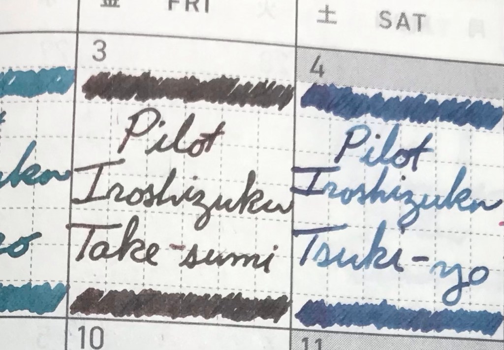 4 May 2024 – Pilot Iroshizuku&nbsp;Tsuki-yo